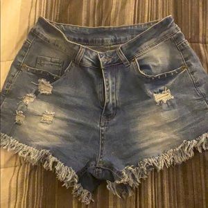 Denim Booty Shorts